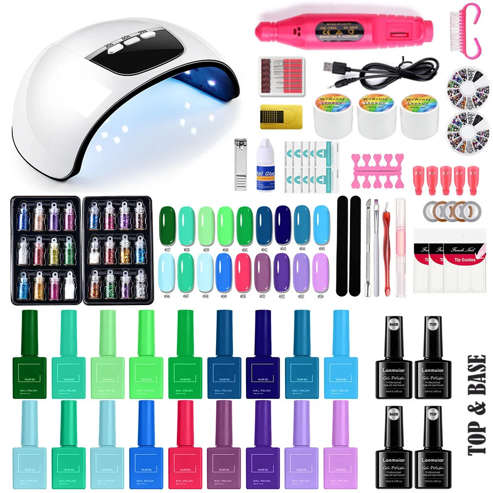 Lanmuiar Professional Nail Gel Polish Supplies Salon Free Sample Design Unique 15 ML Gel Nail Polish Bottles OEM Private Label