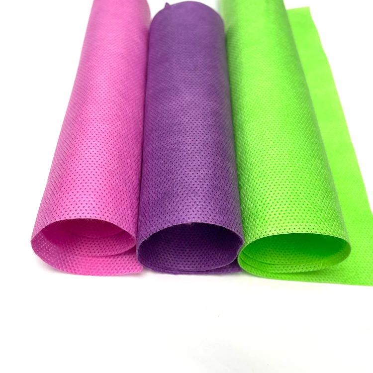 Eco-friendly Polypropylene Non-woven Spunbond Nonwoven Fabric Disposable Used Pp Non Woven Table Cloth Roll