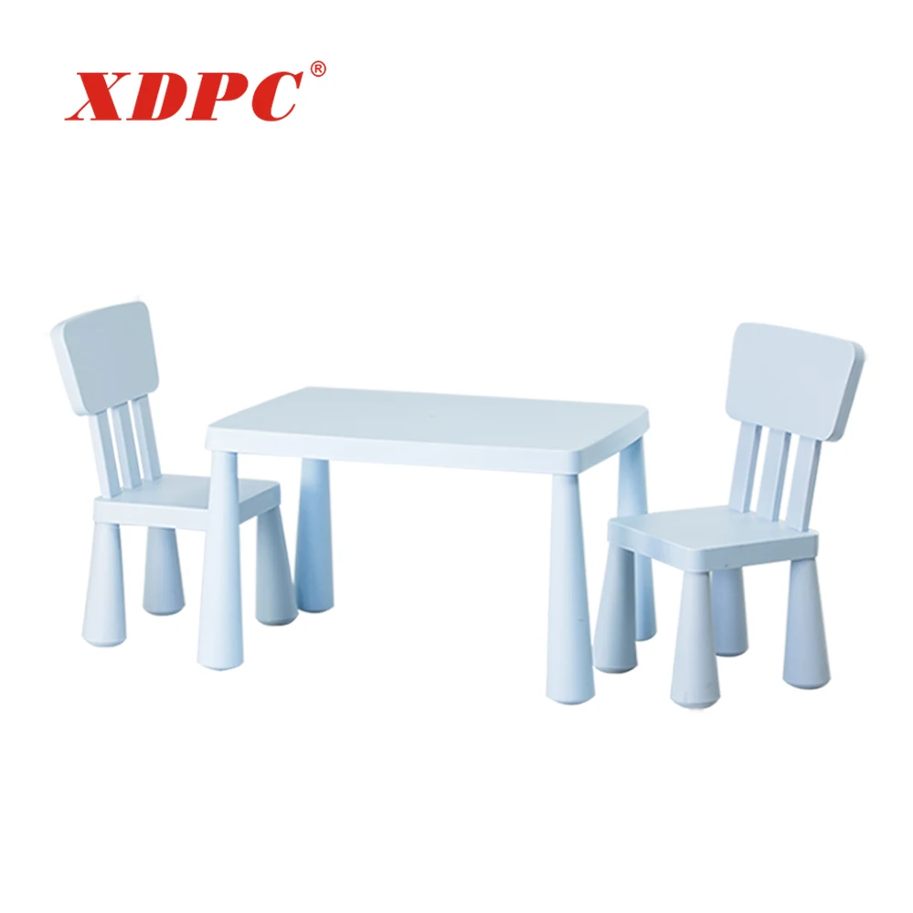 Kid furniture baby child pencil study learning table and chair set