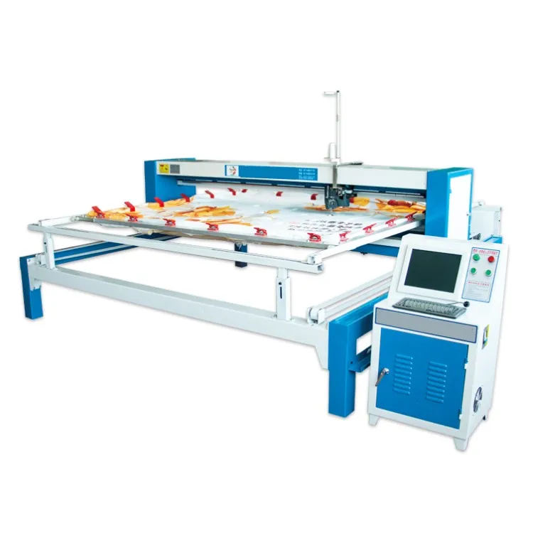 Stitch embroidery quilting sewing machine computerized single multi needle quilting machine