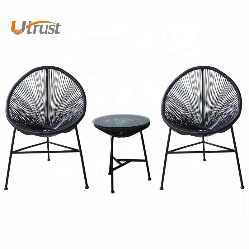 Распродажа современный садовый обеденный стол и стулья из ротанга набор уличный ротанговый