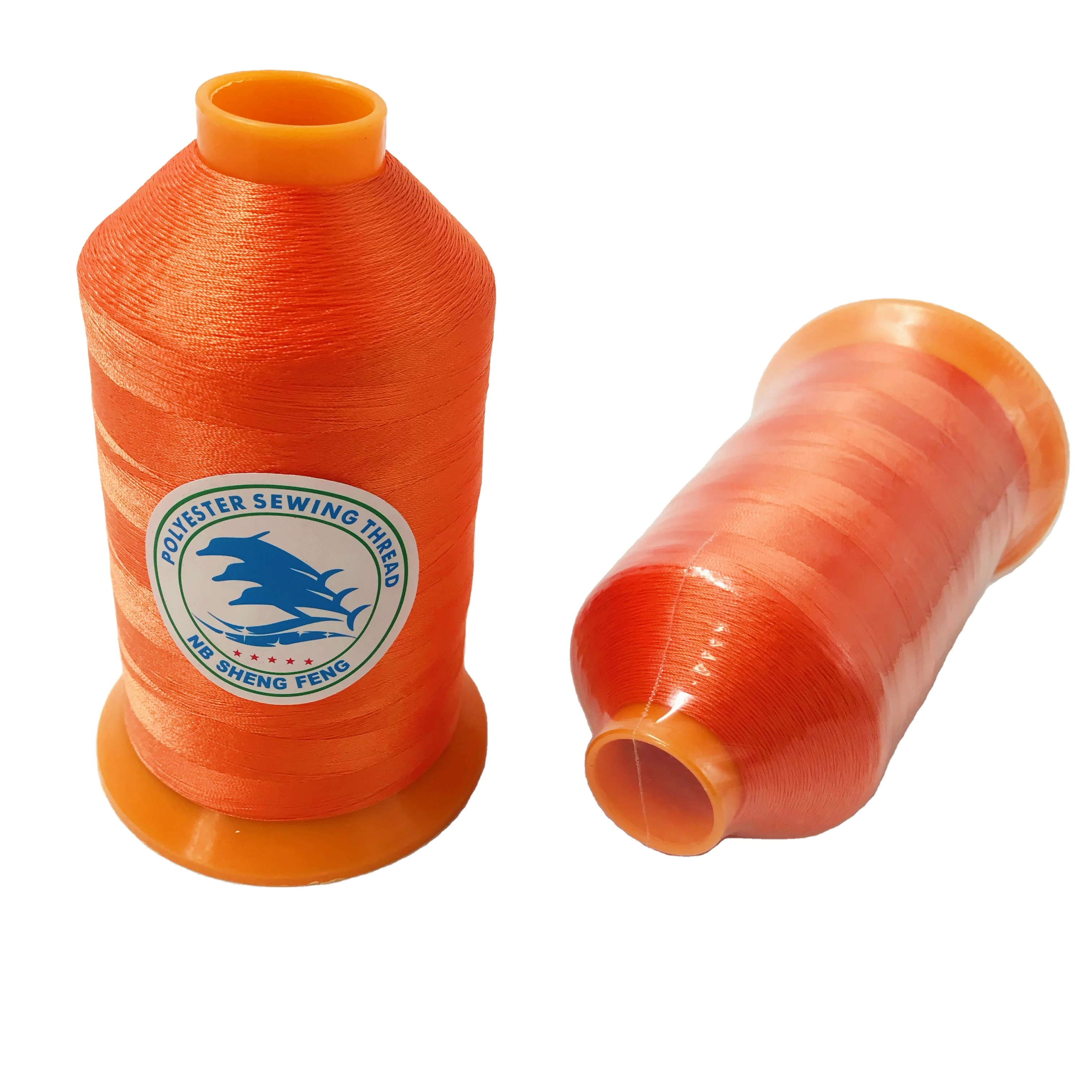 Manufacturer orange  120D/2 4000M  100% Polyester  Embroidery Thread