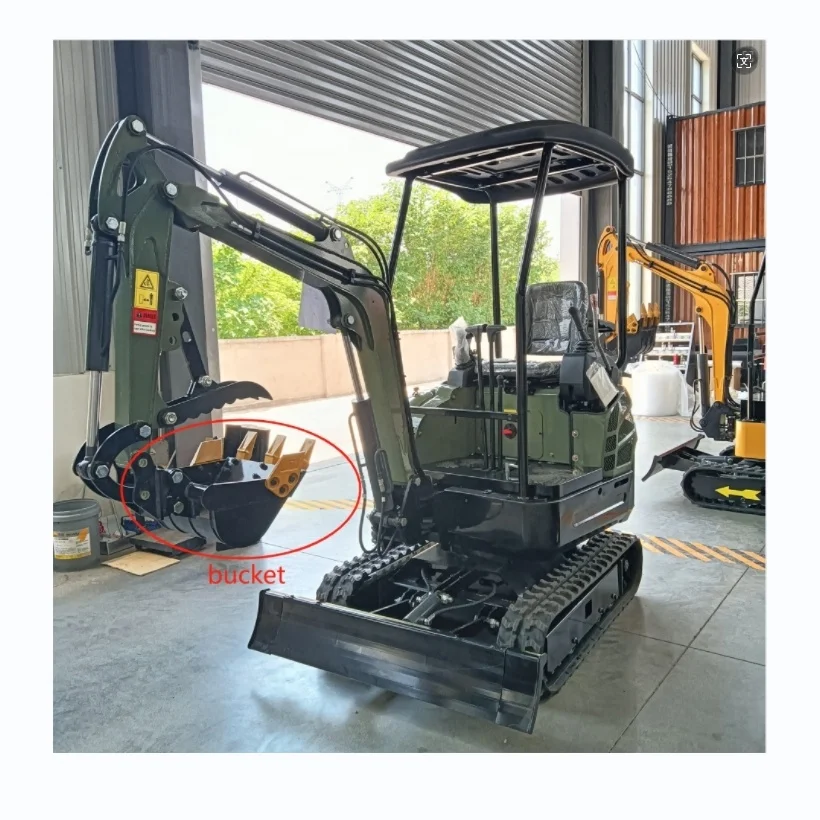 excavators bucket Use In Narrow Areas And Small Projects Mini Excavator 1.8 Ton bucket