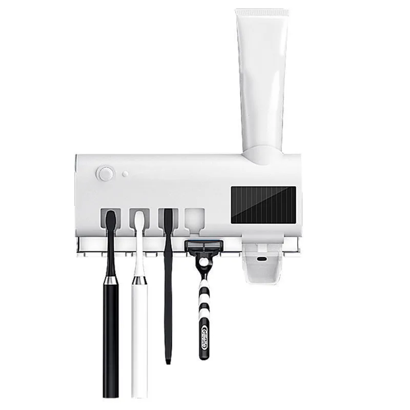 Toothbrush Holder Suction Plastic Easy Uv Timer Wireless Toothbrush Sterilizer Gold Sterilize Toothbrush Shelves