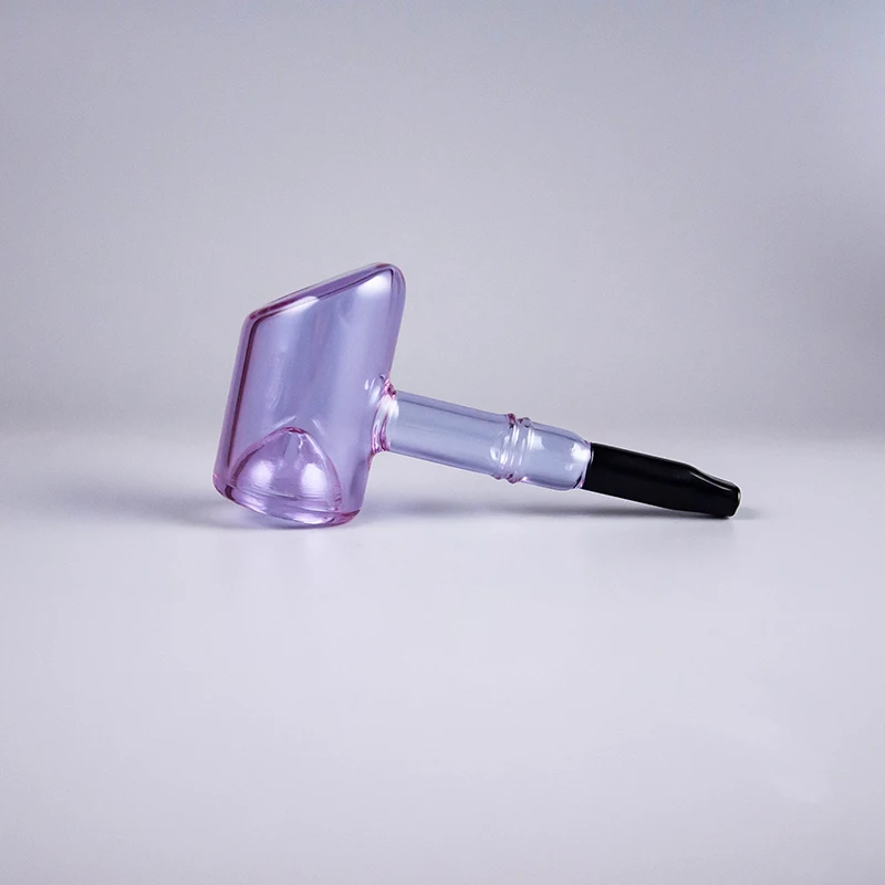 Smoking weed pipe water bubbler smoking honey straw tabaco pipe crack pipe with glass bowl