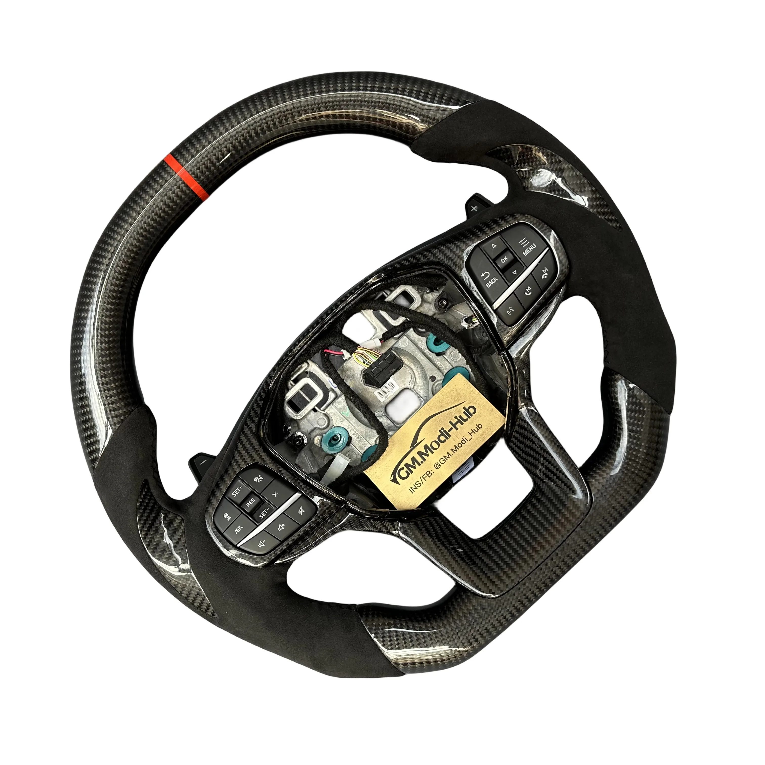 GM.Modi-Hub Factory Direct Carbon Fiber Car Steering Wheel For Ford 2020-2023 Explorer