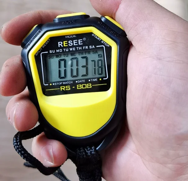 Waterproof Multi-function Electronic Sports Stopwatch Timer with LCD for Sports Coaches