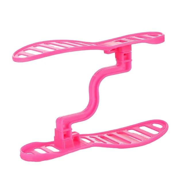 Portable Mini Shoes Storage Rack Bracket Organizer Plastic Space Save Frame Shoe Home Use Racks