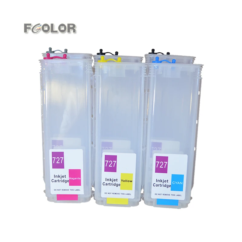 New Refillable Ink Cartridge for HP DesignJet T1120 T770 T710 Refill Ink Tool