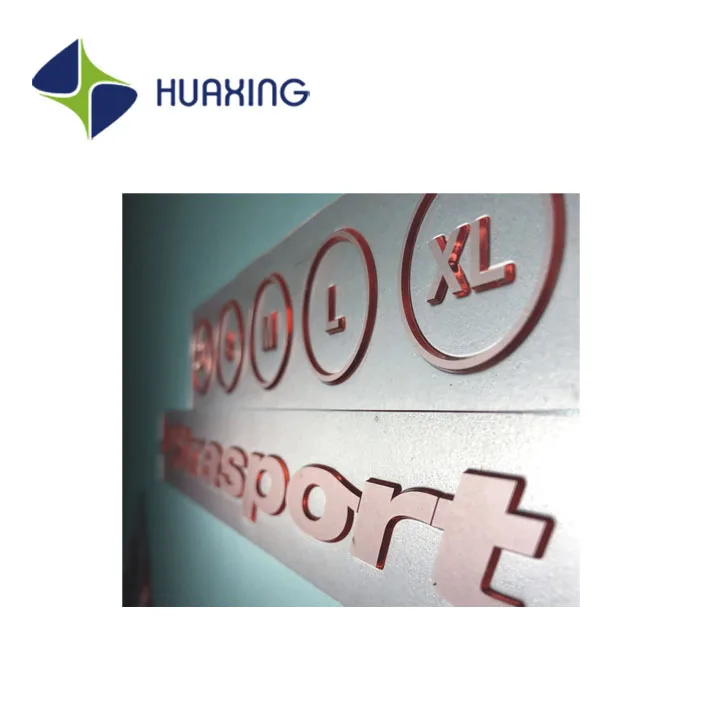 Huaxing блестящая традиционная флексографическая печатная пластина 5 50 мм для индивидуального изготовления