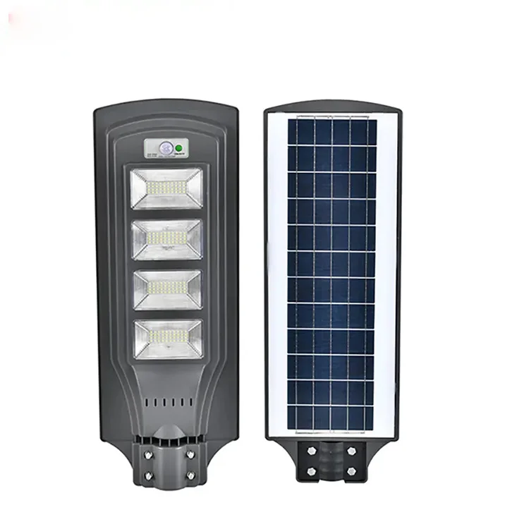 Integrated Security outdoor lamp waterproof 30w 60w 90w 120 150 W ABS solar LED street light for road lighting