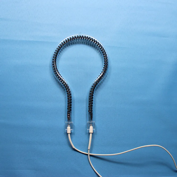 Кварцевая нагревательная трубка из углеродного волокна типа ракетки 12 мм для домашнего обогревателя