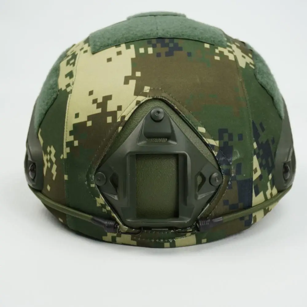 Взрывозащищенный пластиковый шлем джунглей Камуфляжный полевой тканевый чехол Тактический шлем