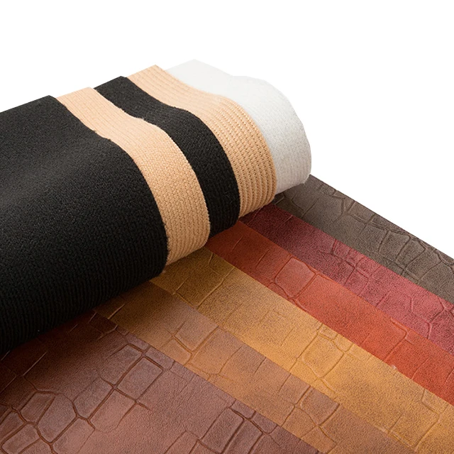 Crocodile pattern vacuum suction patter 52-54inch printed leather PVC wholesale