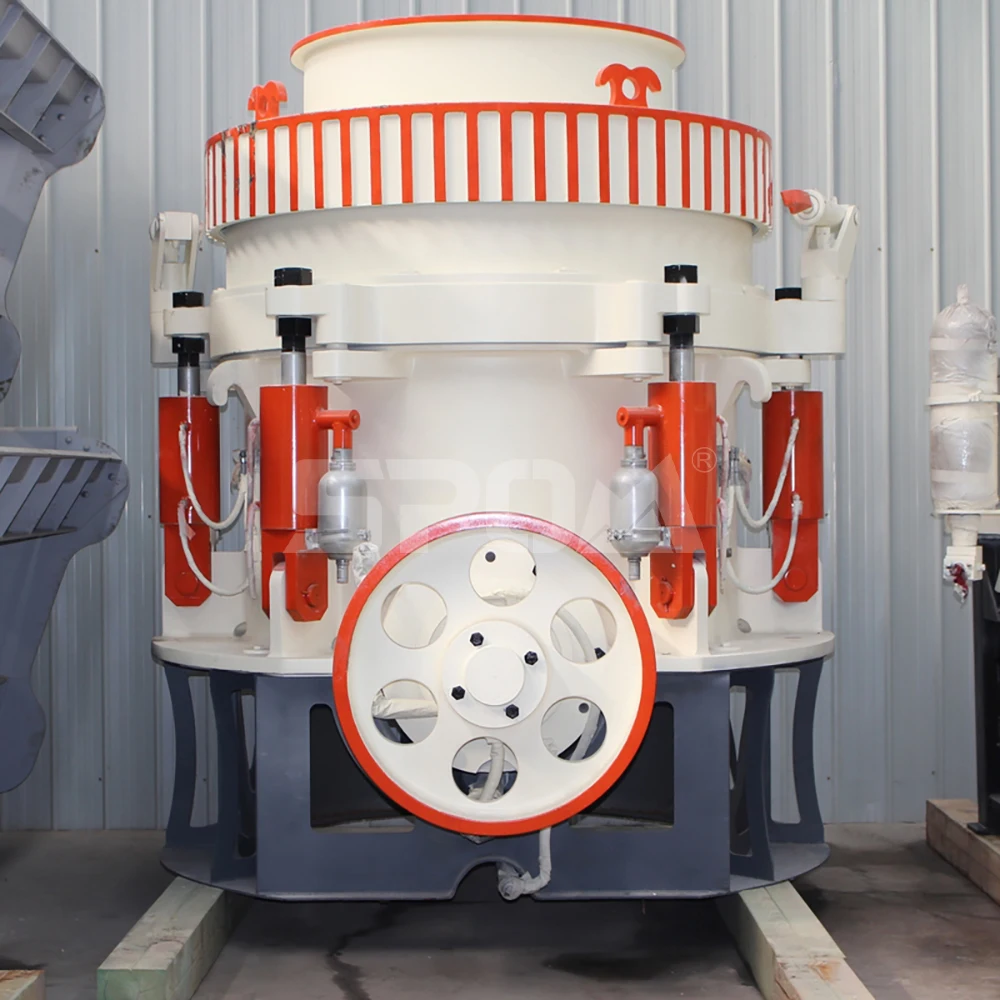 2 Feet Symons Conical Cone Crushers Basalt Copper Iron Ore Ballast Rock Crushing Machine