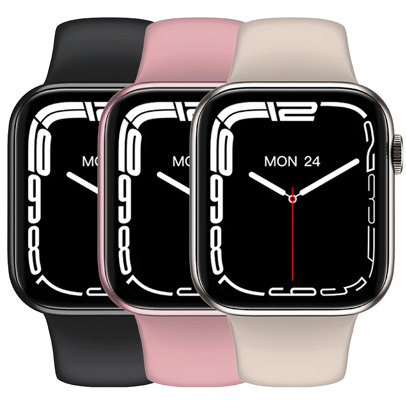 Cheap Factory Price NFC HW57Pro Smartwatch Fitness Bands Series 7 IP68 Waterproof Smart Watch HW57 Pro with NFC Call Voice Reloj