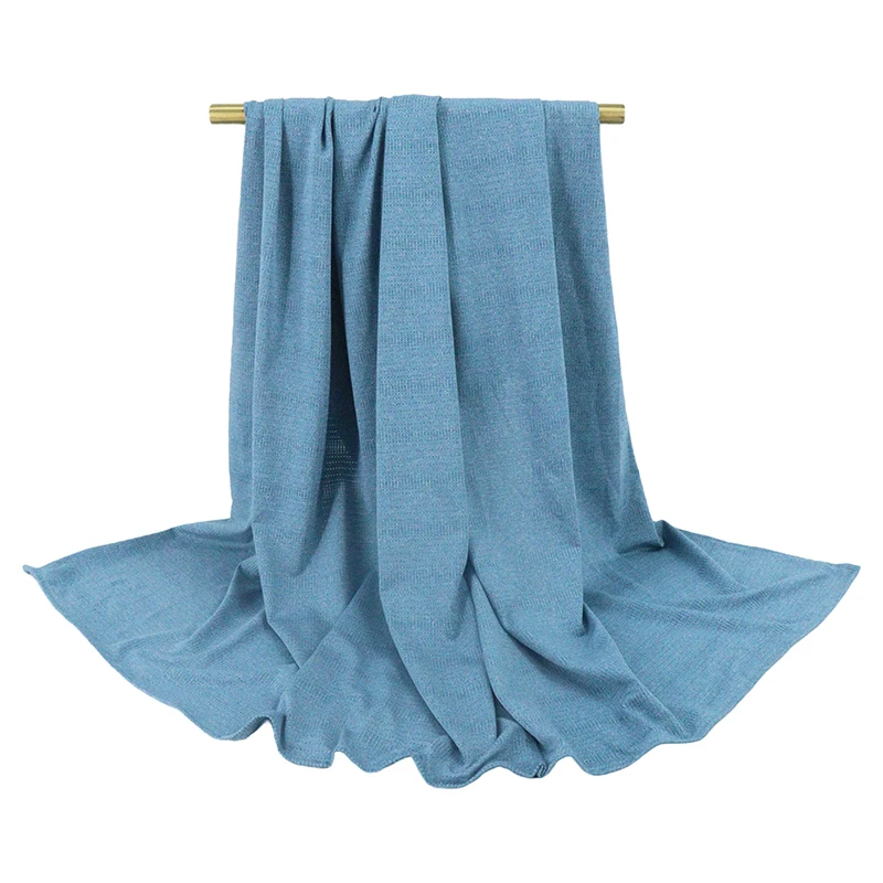 2022  best selling sport ,aterial hijab  plain cotton dry fit hijab solid color Muslim women shawl and scarf