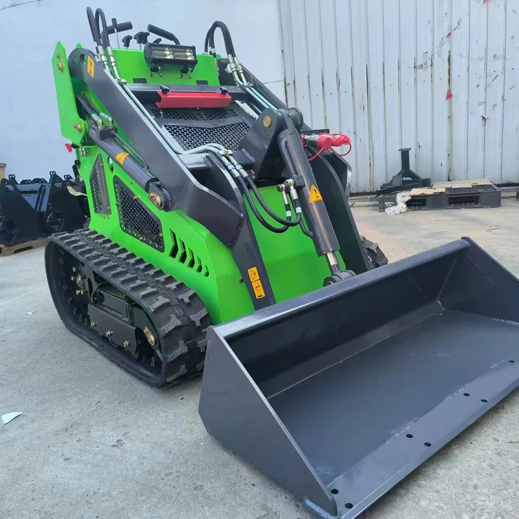 Factory direct sales !!Multifunction !! Mini skid steer  loader mini wheel loader   mini track loader  with attaments for sale