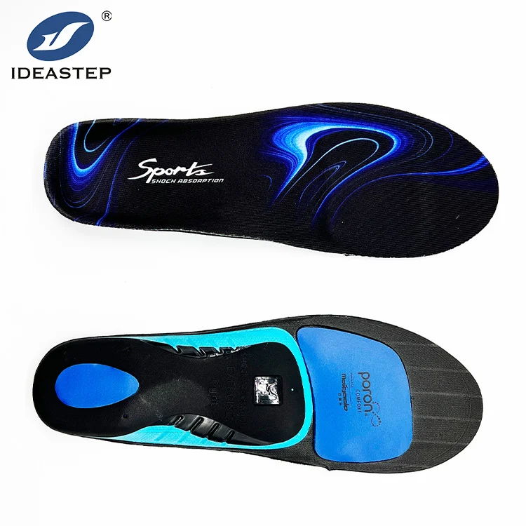 Спортивные и удобные амортизирующие стельки Ideastep Poron подушка из ТПЭ с чашкой для глубокого каблука вставки пяток