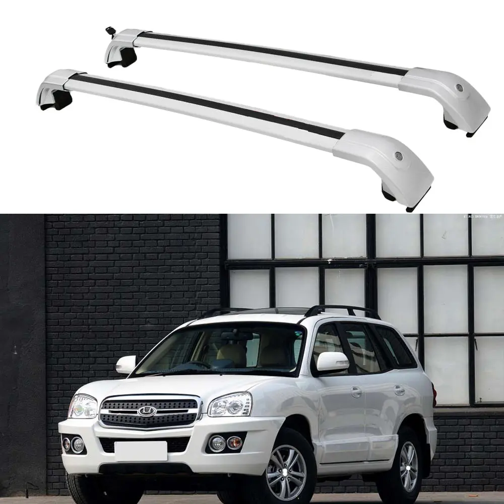 
Car Luggage Carrier Lockable Roof Rack for Hyundai Santa Fe 2019-2021 