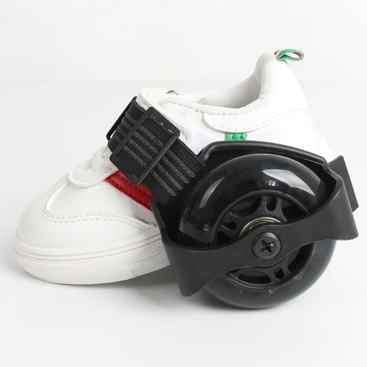 
Max Loading 45 KG Adjustable Flashing Roller Skate Shoe Two Wheels 