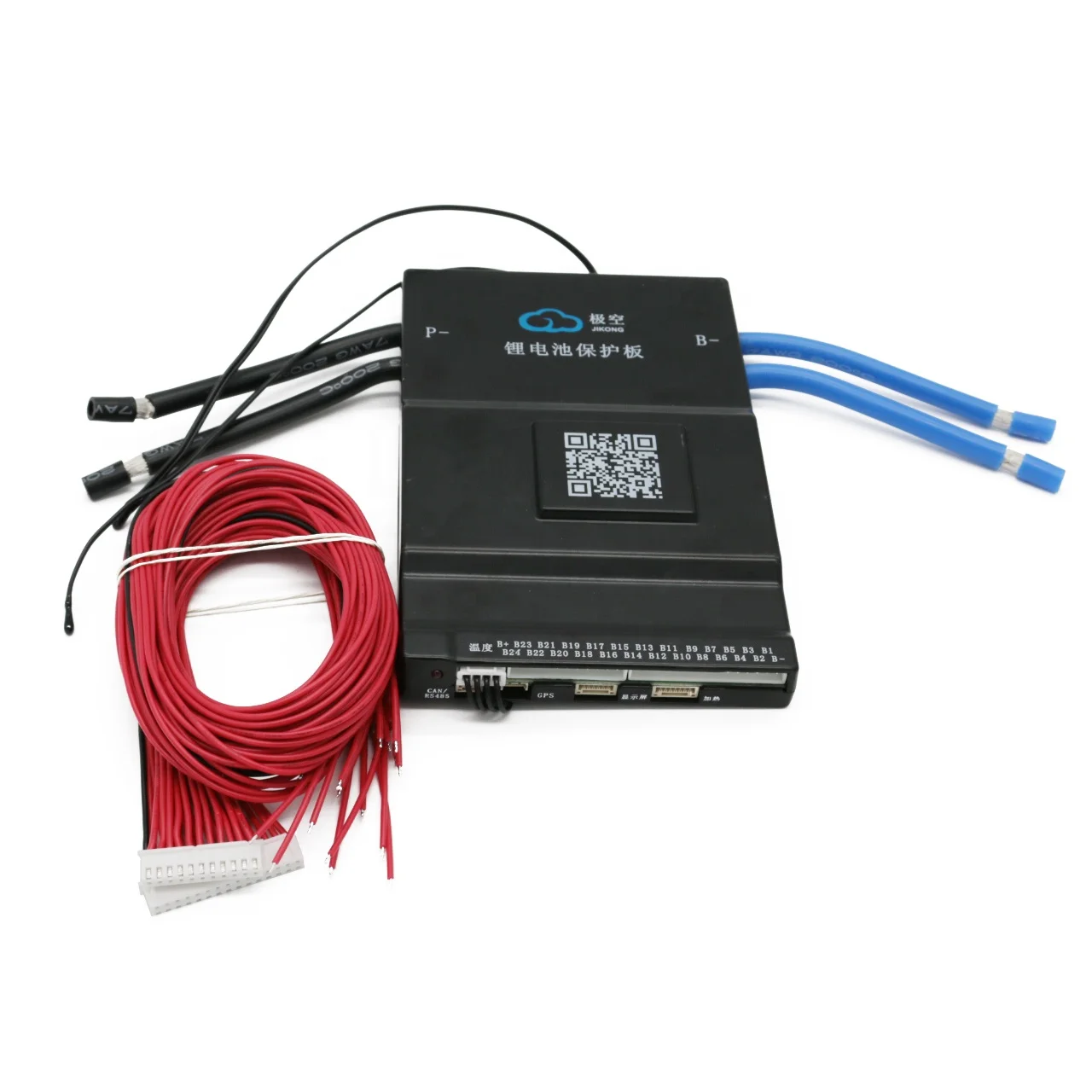 B2A24S15P jkbms SMART ACTIVE баланса BMS Lifepo4 16S 150A 2A активный баланс ток Смарт Bms 48V 200AH батарейный блок