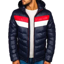 Custom Logo Big Size Light Weight Cotton Outwear Outdoor Winter Coat Mens Windproof Puffer Down Jackets For Man