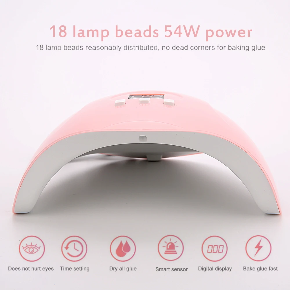 Fast Dry Curing Nail Manicure Machine For Gel Polish Professional Manicure Tool Salon Equipment