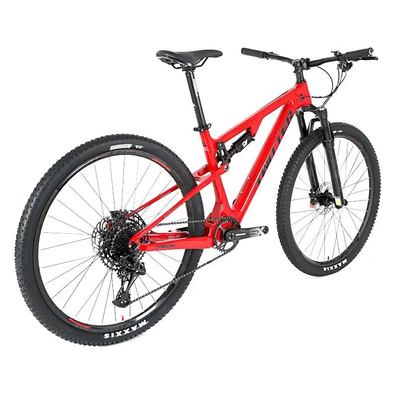 Reliable China Bicycle Factory High Quality Full Suspension XC Carbon Mountain Bike 29 inch with SRAM-SX-EAGLE-12-Speed Groupset