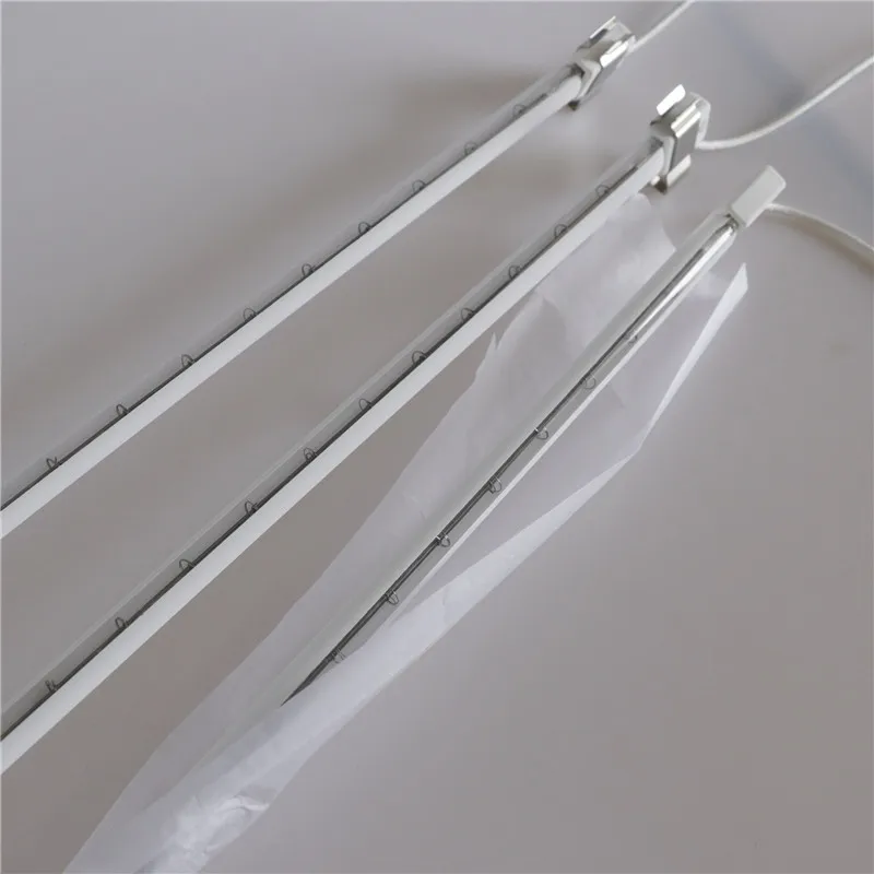 sk15 half white plated short wave halogen infrared heating lamps