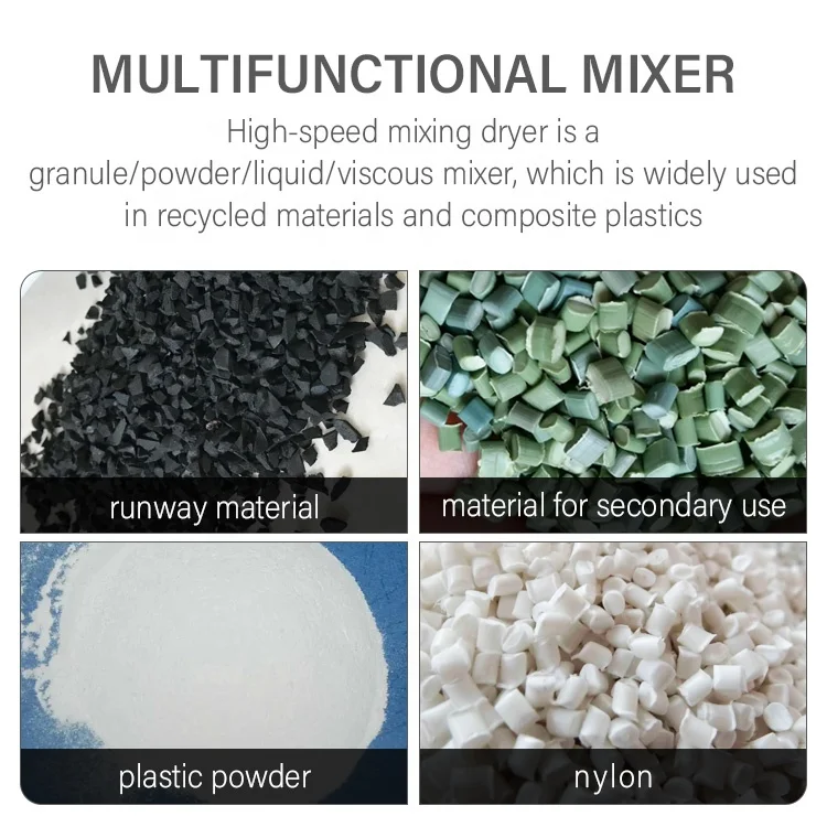 Высококачественный цветной высокоскоростной Миксер для гранулированных гранул из ПВХ-пластика