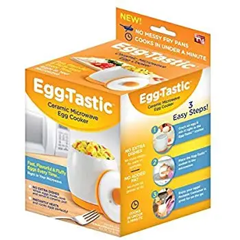 
Egg-Tastic Microwave Egg Cooker 