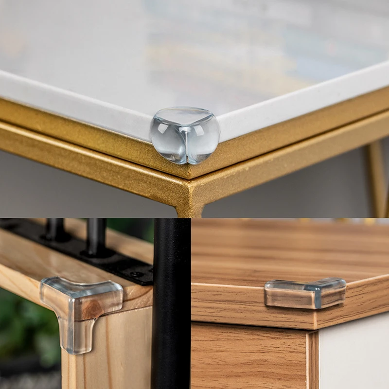 Clear Plastic Corner Guards Children Anticollision Edge Cover Baby PVC Safety Protector Table Corners Guards