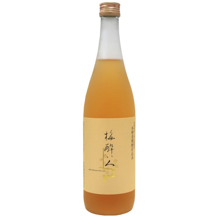 Оригинальная стеклянная бутылка Umeshu ручной работы 15% алкоголя