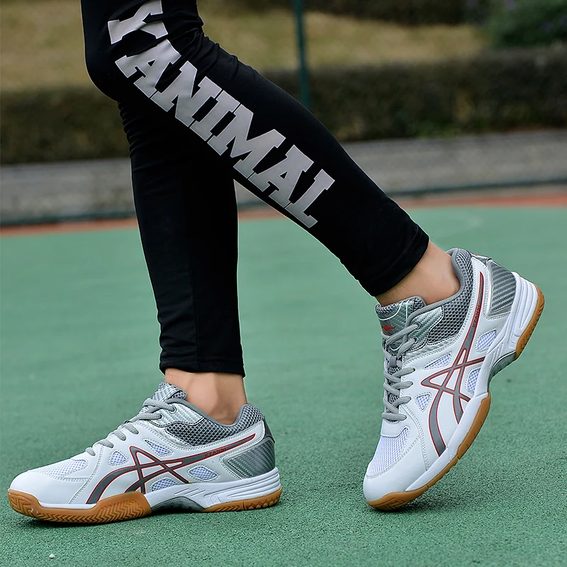Breathable Indoor Outdoor Sport Tennis Badminton Shoes for Men Professional Asic s Zapatos de badminton