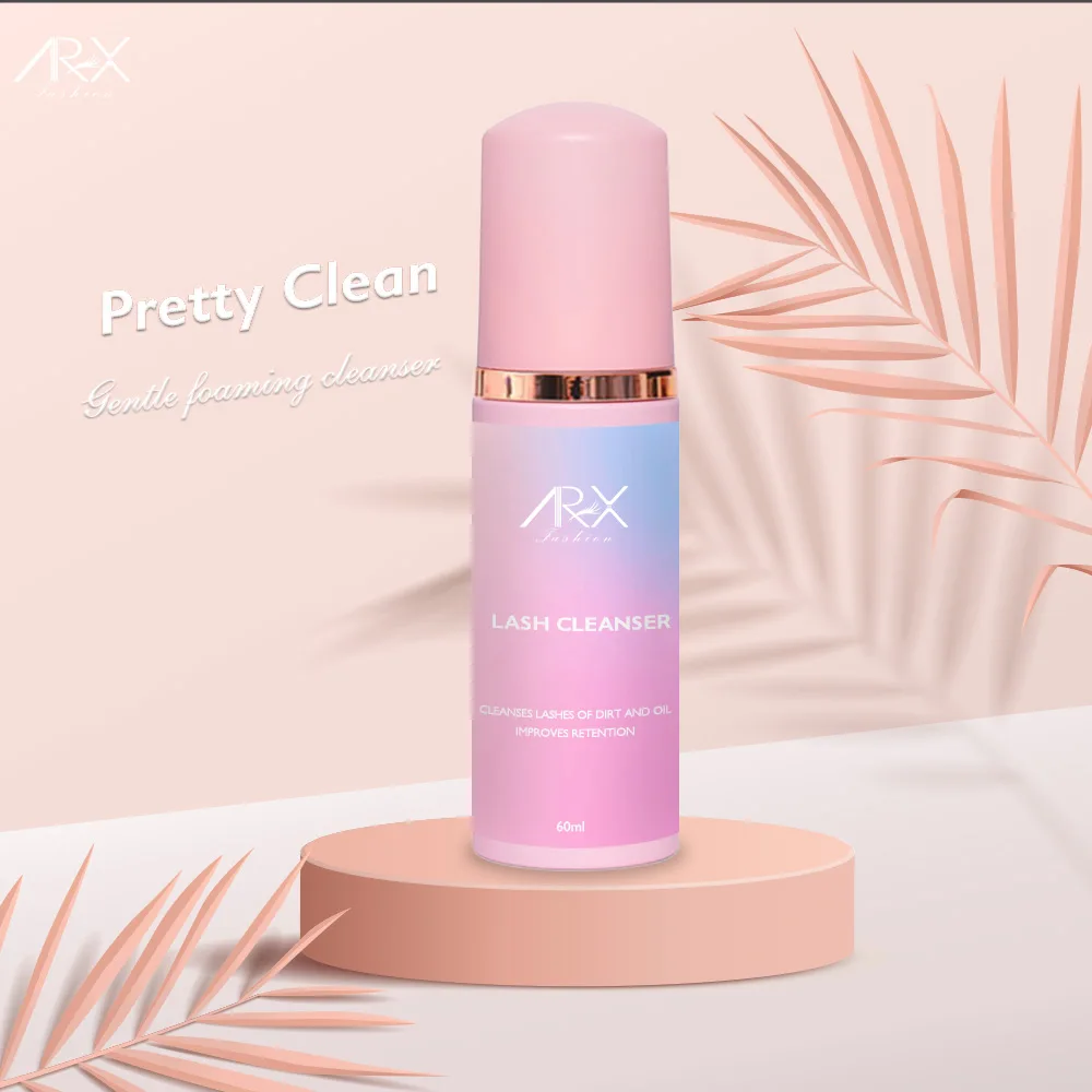 Daily Use Gentle Oil Free Lash Shampoo Eyelash Extension Cleaner OEM Lash Foam Cleanser