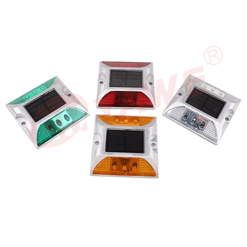 Waterproof Aluminum Led solar road stud light solar power road marker