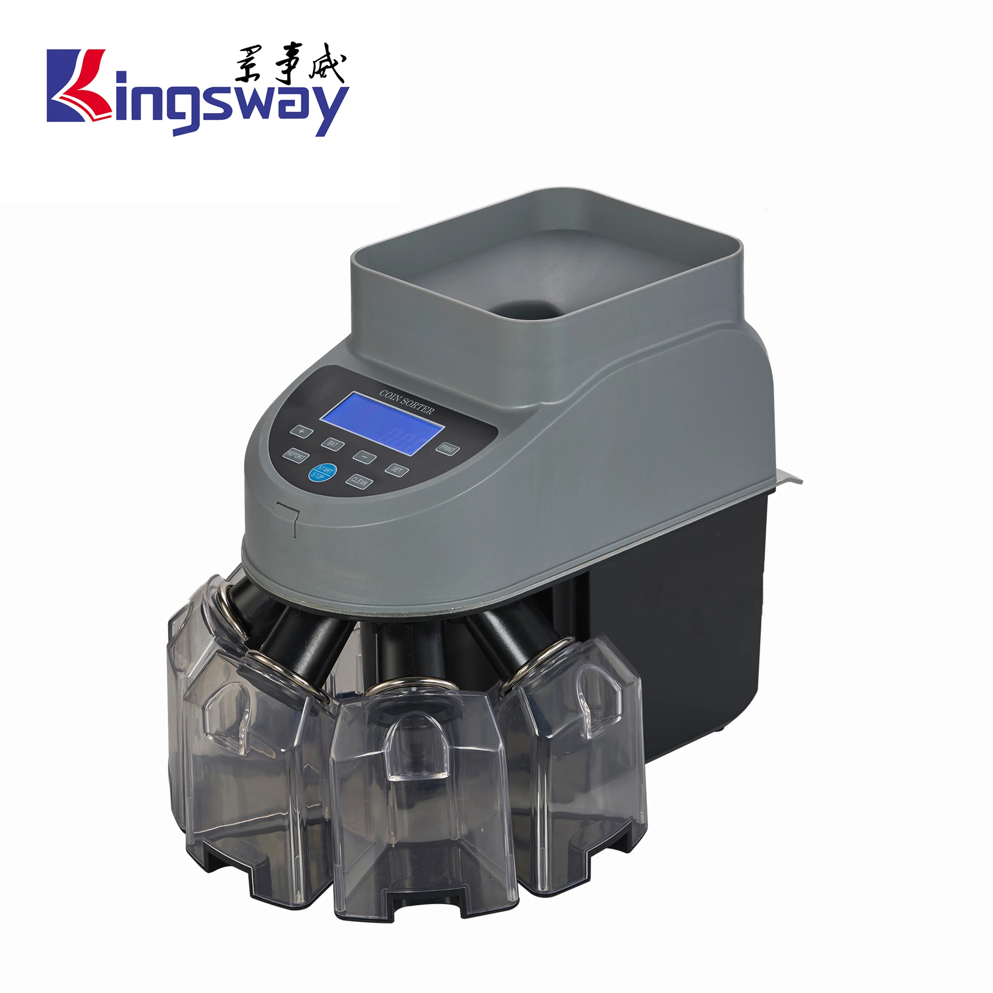 
High Speed Coin Counter Heavy Duty Coin Sorter Commercial Coin sorting Machine For Euros 