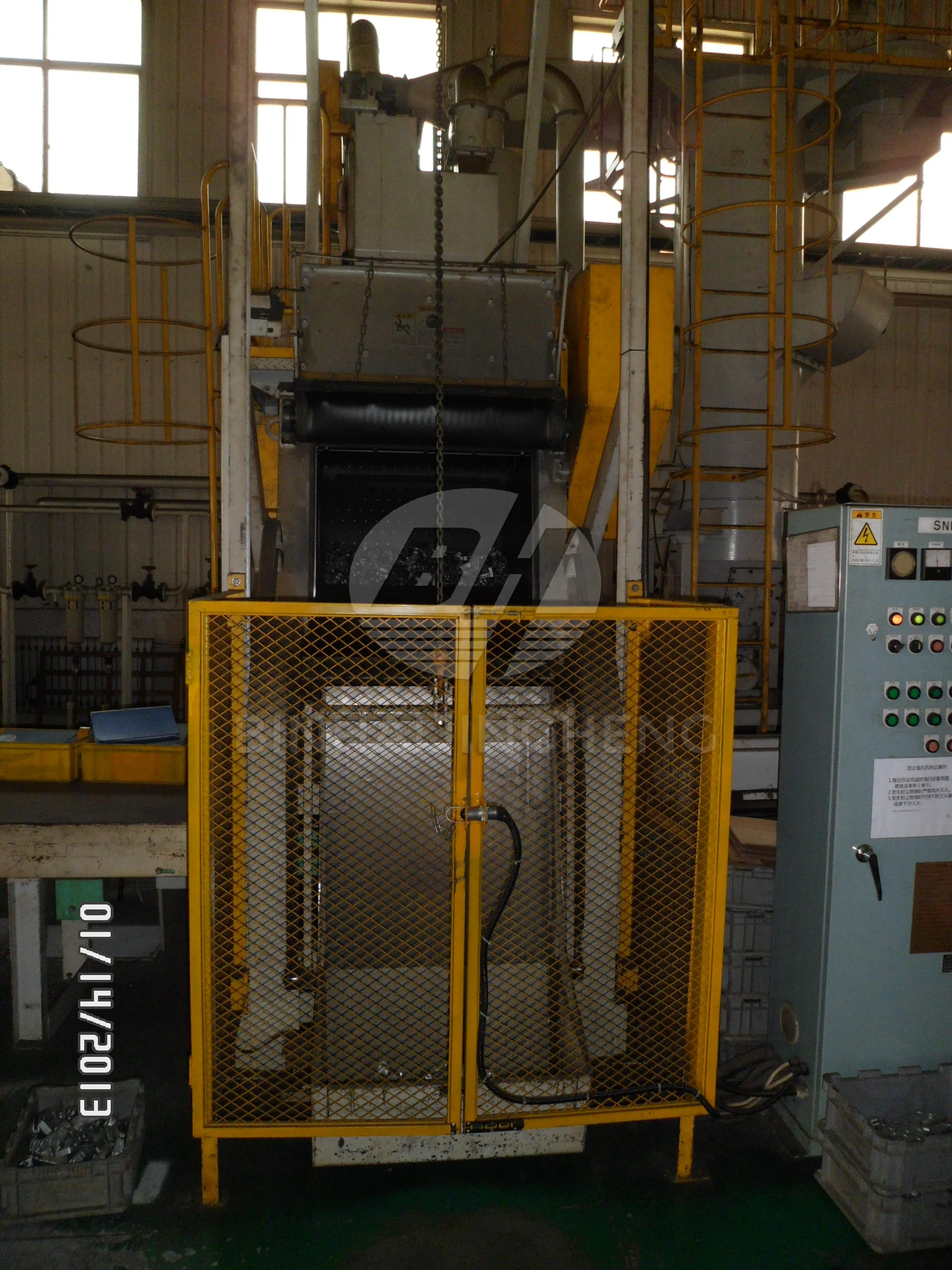 Пескоструйный шкаф с системой пылесборника