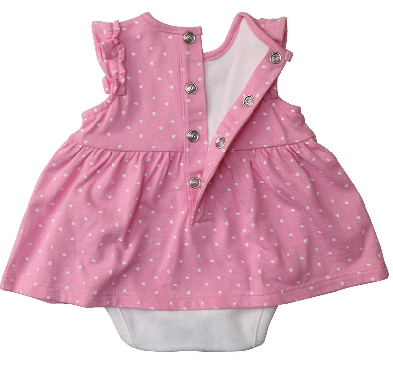 factory direct sales baby girls cotton short sleeve sweet dress new born baby girl dresses new design baby girls dresses