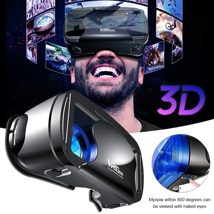 2021 OEM VR Case 5 Plus гарнитура vr 3D очки с пультом дистанционного