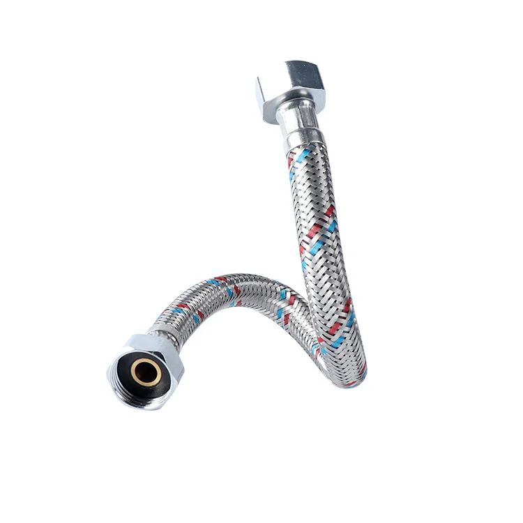 Hot Products Flexible Stainless Steel Braided Hose EPDM Inner Tube Bathroom Accessories Shower Hose