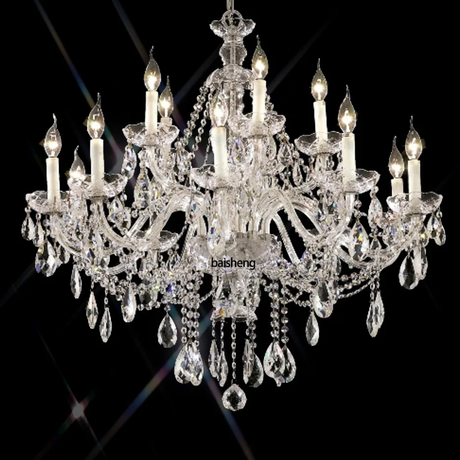 24 lights arms luxurious stairwell chandelier grande lampadario grande lampadari lustre grote kroonluchter velky lustr luster