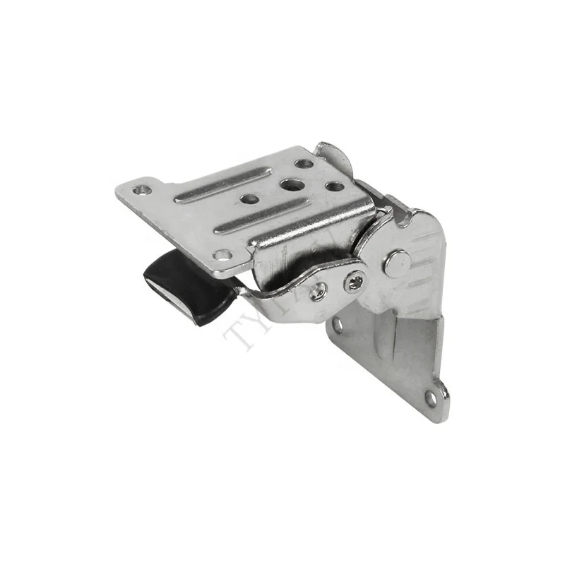 HEYRV RV Parts & Accessories 180 Flip Cold-Rolled Steel Door Hinge with Close Hardware Nylon Widened Cabinet Caravan Campers