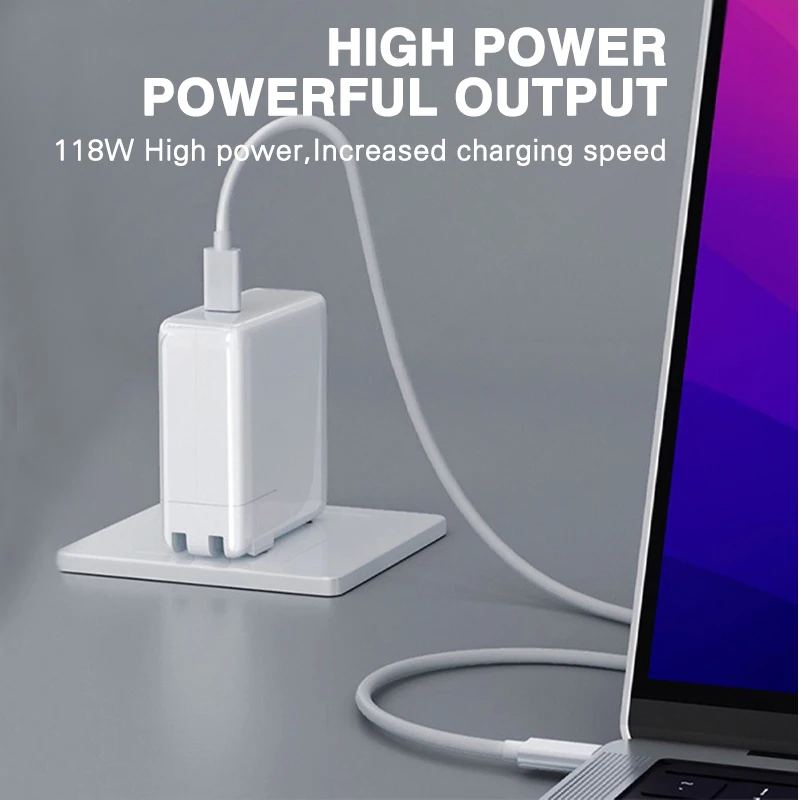 New USB-C Charger 67W PD USB C Wall Charger USB Power Adapter  macbook pro 2019 charger