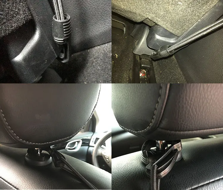 Hot Sales Car Net Bag Mesh Organizer 3-Layer  Pet  Kids Seat Barrier Backseat Mesh Net for Cars