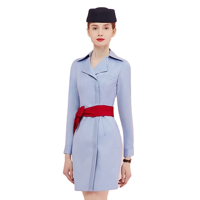 High Quality Airline Uniforms High Quality Airline Stewardess Uniform French Airline Uniforms