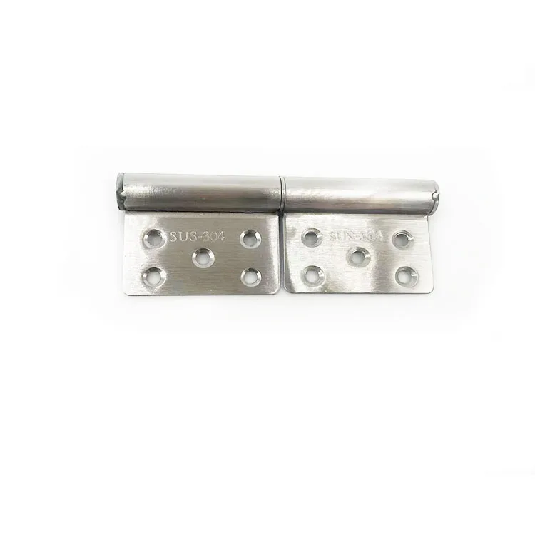 Stainless Steel Slip Joint Flag Hinges Right Hand Cabinet Door