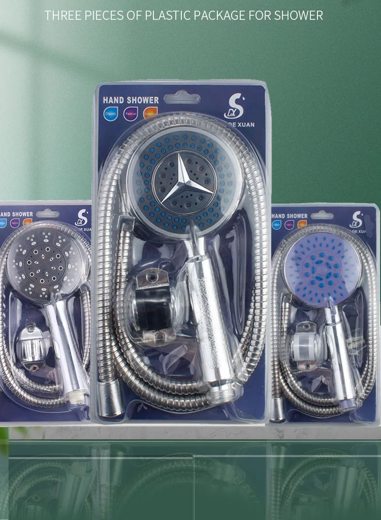 Modern Water Saving High Pressure Spray Nozzle Bathroom Accessories ABS Rain Shower Head