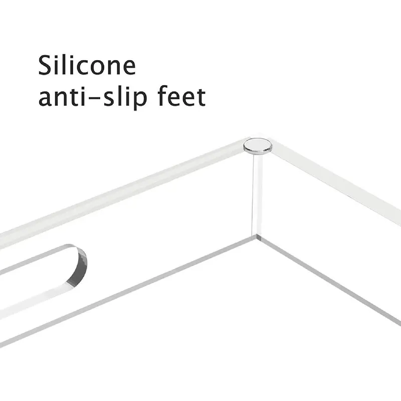 Acrylic Serving Tray Hotel service trayfor hotel bathroom service tray